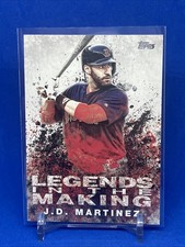 2018 Topps Update Series Legends in the Making #LITM-18 J.D. Martinez Red Sox