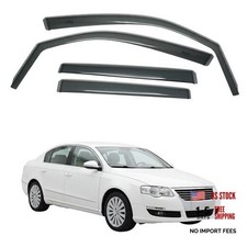 in-Channel Car Window Rain Guard Passat B6 4-Door Sedan 2006-2010 4pcs