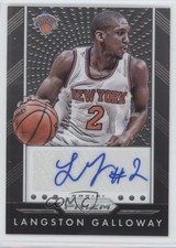 2015-16 Panini Prizm Auto Langston Galloway #P-LGW Auto 9w4