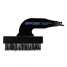 Spyder Reciprocating Saw Wire Brush Attachment 5-Pack 400002-CASE-5