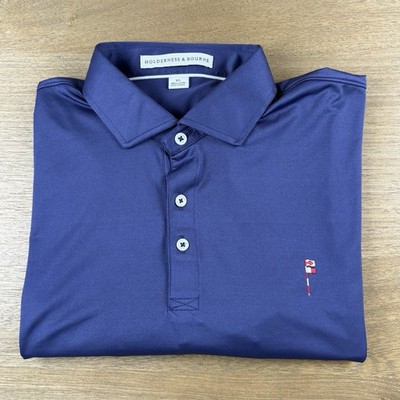 Holderness & Bourne x Friar s Head Golf Club Polo Shirt Men s XL Tailored Fit