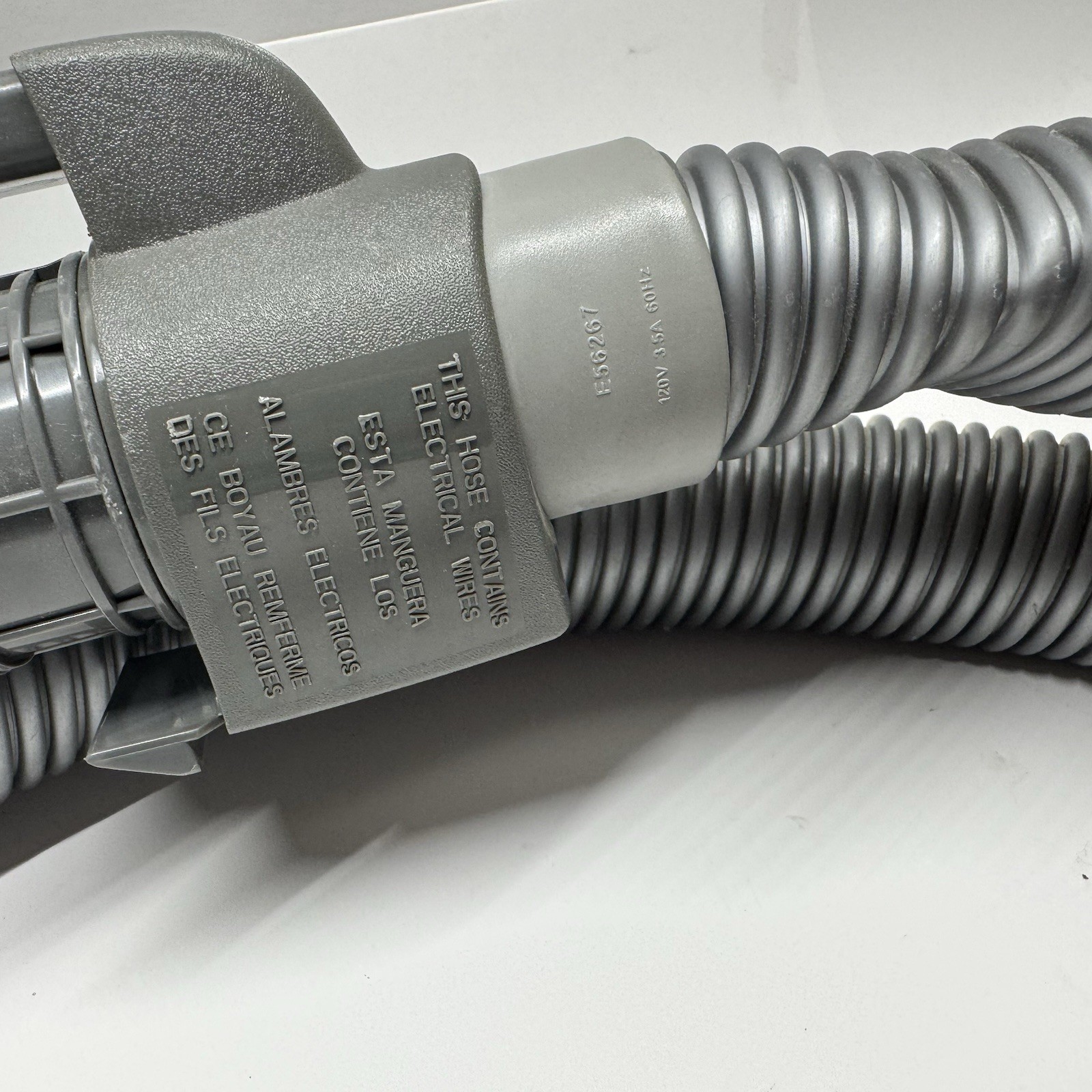 Electrolux Oxygen 3 Canister Vacuum EL7020 3 Pin Power Hose With Adapter 