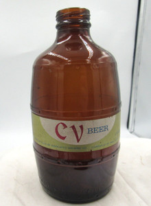 LM - 1971 CV Beer Associated Brewing Co Evansville Ind 5 3/4" Tall 12 oz bottle