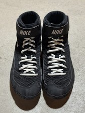 Nike Inflict 3 Wrestling Shoes Size 8.5 Black White 325256-006 No Box Rare