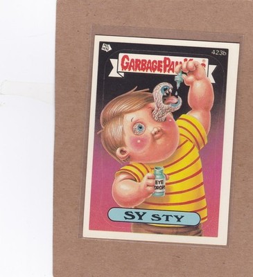 1987 TOPPS GARBAGE PAIL KIDS SERIES 11 SY STY #423B EX/EXMT *A51246