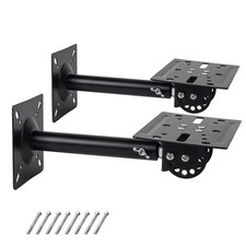 Heavy Duty Speaker Mounts Support up to 80lb  Speaker Wall Ceiling or Shelf ...