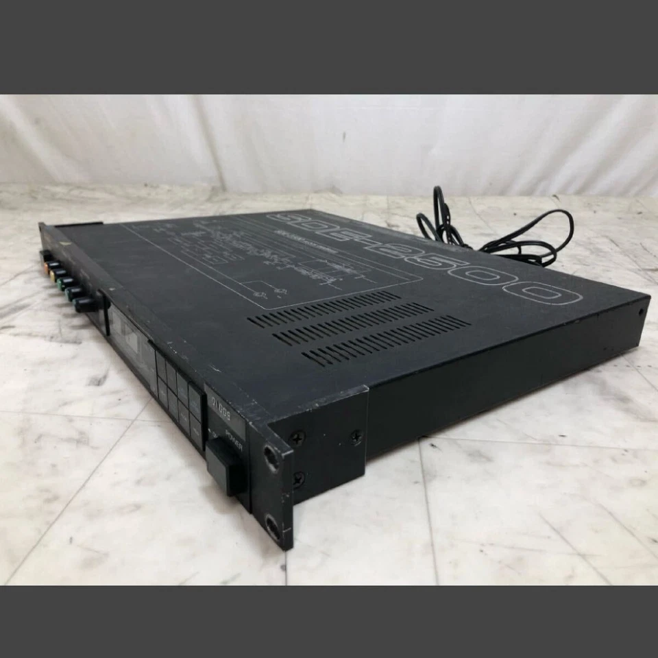 Roland SDE-2500 MIDI Digital Delay Vintage Rack Effect Unit Tested from Japan - Image 4 of 4