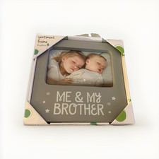 Tiny Ideas - Me  My Brother Keepsake Frame   NIB/Factory Sealed - 4x6 Photo