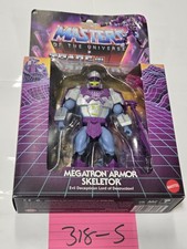 MOTU X Transformers Megatron Armor Skeletor Figure Mattel Toy Purple New