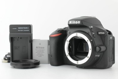 S/C 1409 Nikon D5500 DX-format Digital SLR Body (Black) Shipped from the U.S.
