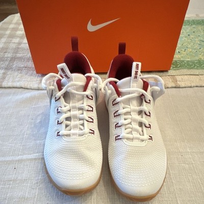 Nike Air Zoom Hyperace 2 SE Women's Volleyball Sneakers White/Red Mesh Rubber