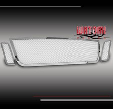 07-10 Ford Explorer Sport Trac Upper Stainless Steel Mesh Grille Insert Chrome
