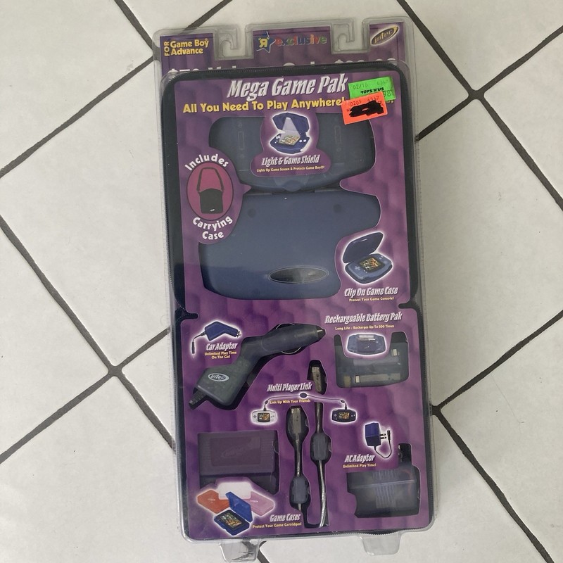 INTEC  Mega Game Pak for Game Boy Advance FACTORY SEALED Toys R Us Exclusive NEW