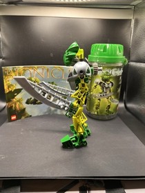 LEGO BIONICLE Lewa Nuva 8567 Complete Set with Canister and Instructions