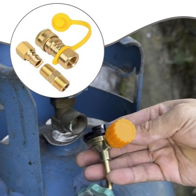 Propan Schnellkupplungen Premium Profi Hochleistungs 3/8 Zoll
