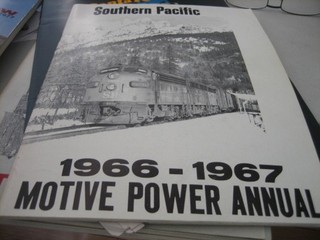 Southern Pacific Motive Power Annual 1966 1967 by Strapac
