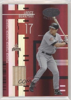 2005 Leaf Certified Materials Mirror Red Bats 160/250 Lance Berkman #93 0c6