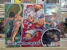 ONE PIECE CARD GAME: LEARN TOGETHER DECK SET LT-01 - (SEALED, ENGLISH)