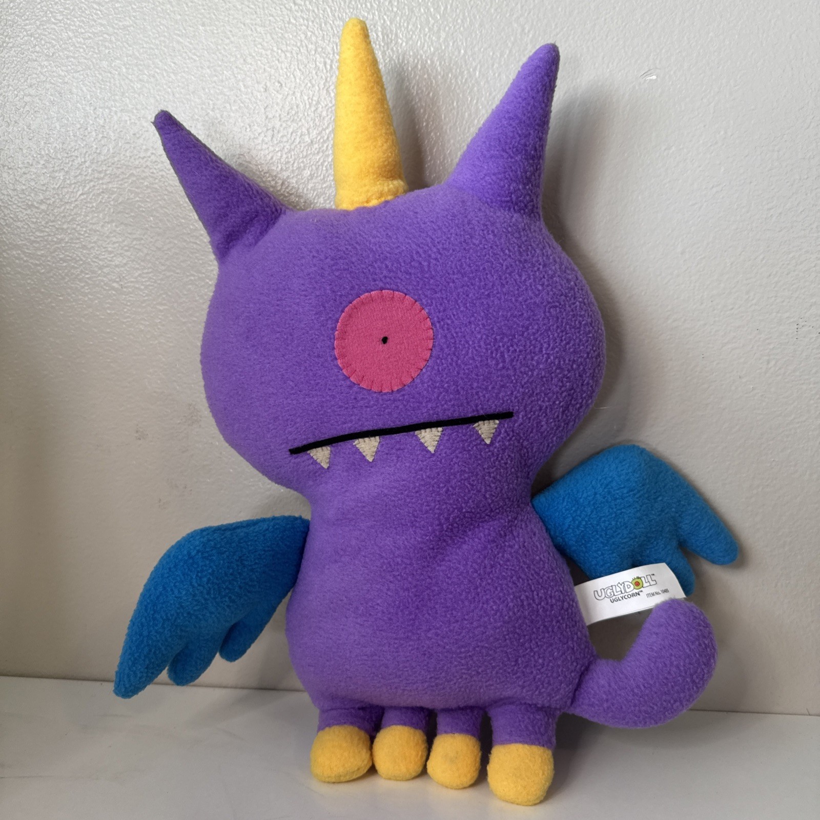 Uglydoll Uglycorn 15" Purple Stuffed Animals GUND 2014 HTF R