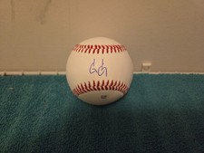 Gabe Gaeckle Arkansas signed Official League Baseball!! MLB Top Prospect