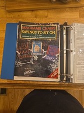 Vtg Plaid 8823 "Macrame Chairs - Sayings to Sit On" 13 Chairs to Macrame  1993