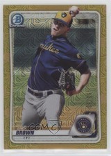 2020 Bowman Chrome Prospects Mega Box Gold Mojo Refractor 50/50 Zack Brown 0c6