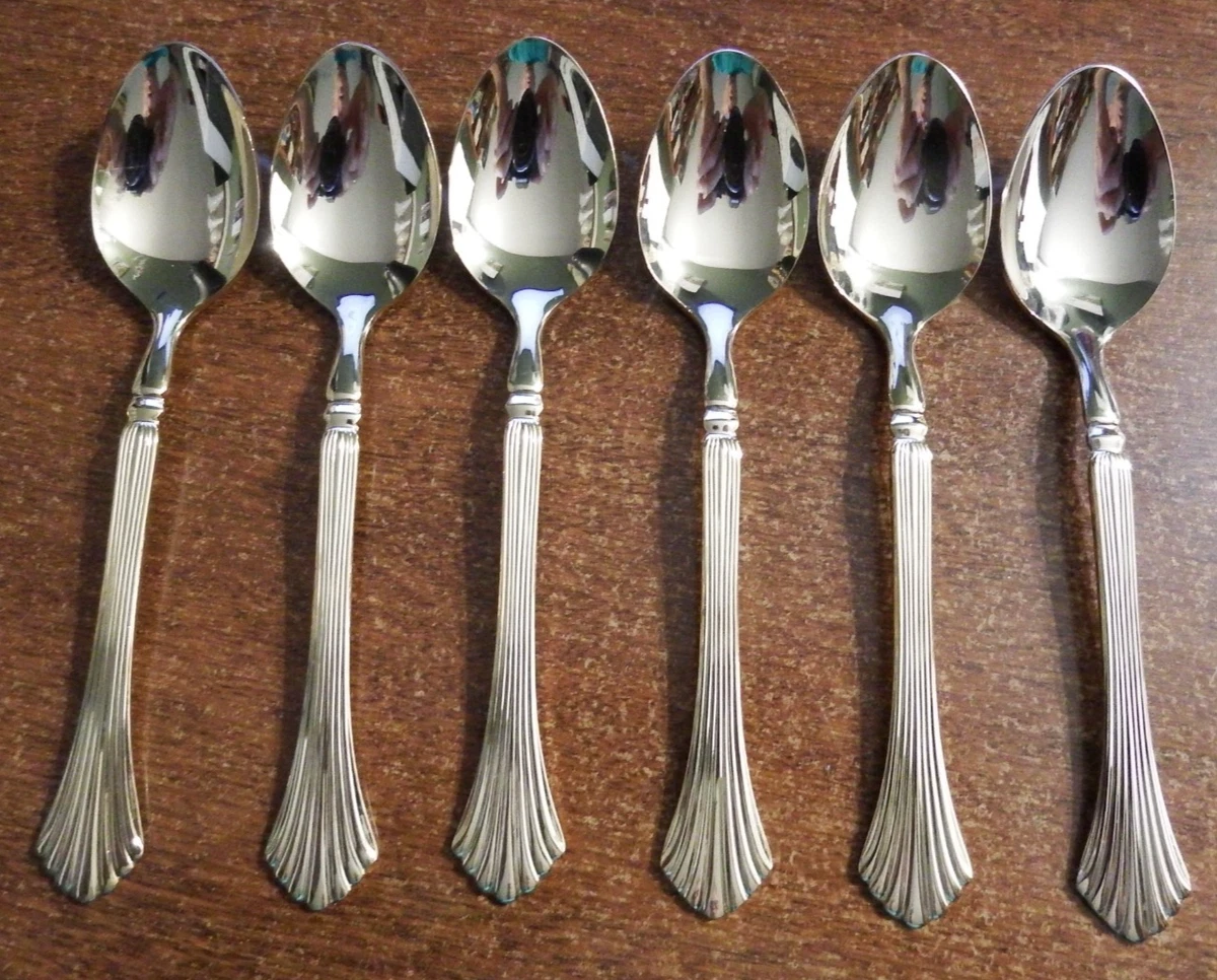 Reed & Barton Gold Plated Teaspoons Single Flatware Pieces for 