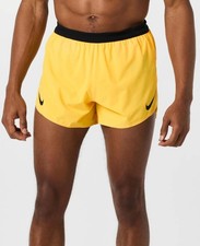 Nike Dri-FIT ADV AeroSwift 4" Brief-Lined Laser Orange FN3352-845 Men's: L