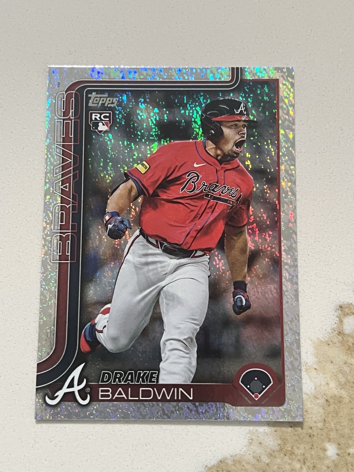 Drake Baldwin Atlanta Braves 2025 Topps Update Holo Foil Rookie Card RC #US87