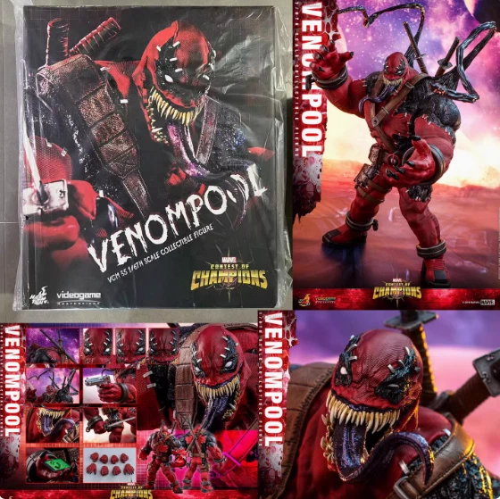 New Hot Toys VGM35 MARVEL CONTEST OF CHAMPIONS 1/6 VENOMPOOL