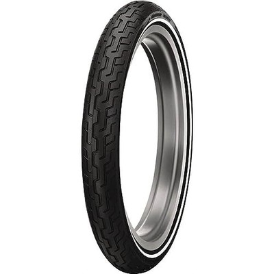 MH90-21 Dunlop Harley D402 MH90-21 Medium White Wall Front