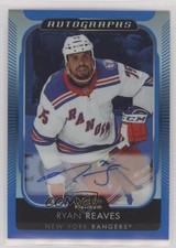 2021-22 O-Pee-Chee Platinum Blue Rainbow Auto Ryan Reaves #BA-RR Auto 02ru