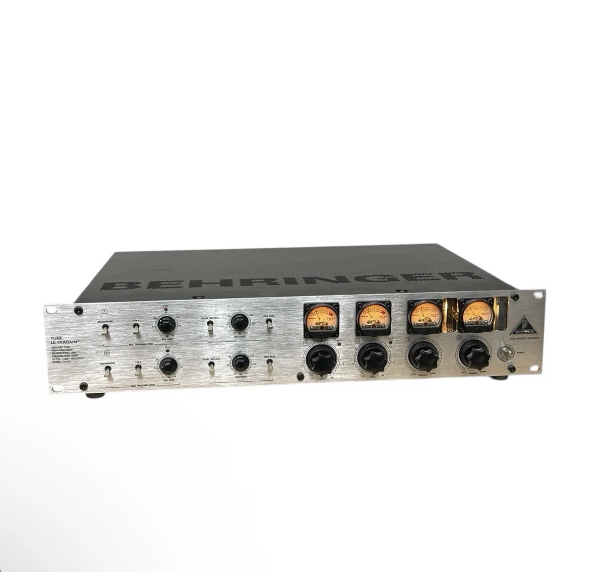 Behringer TUBE ULTRAGAIN T1953マイクプリアンプ Behringer Tube Ultragain Microphone Preamp T1953 Vintager Series