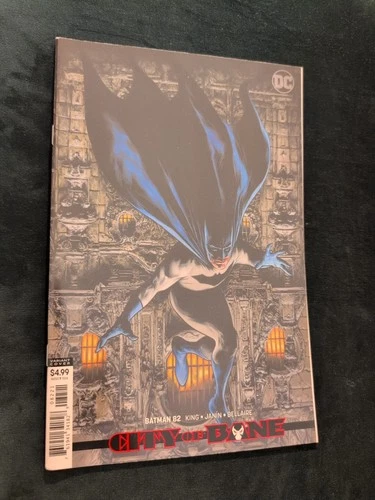 BATMAN  #82 MIKEL JANIN  CITY OF BANE FIRST PRINT   VARIANT 1