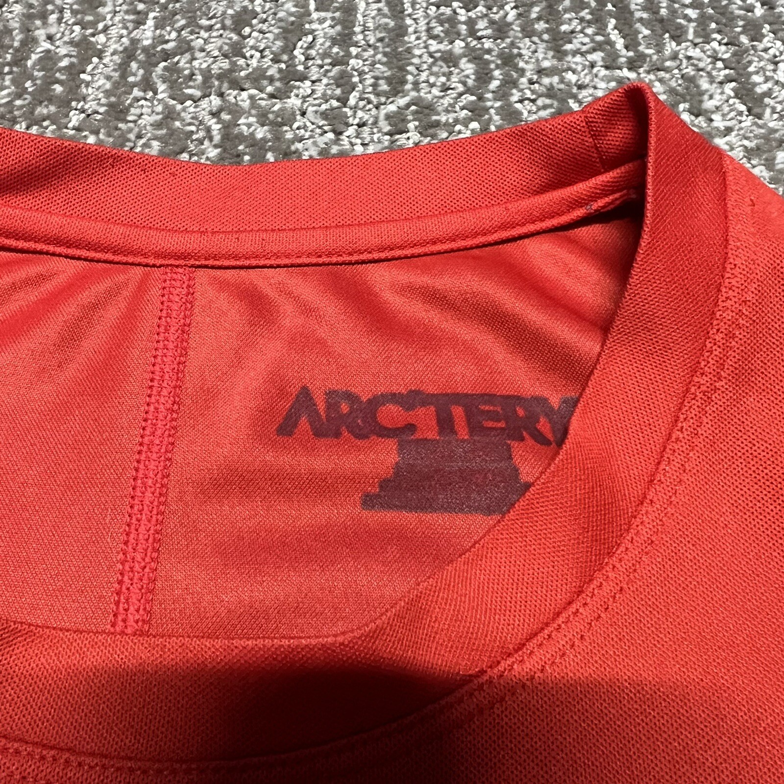 T shirt vintage Arc'teryx da uomo attiva XL poliestere leggera corsa escursionismo