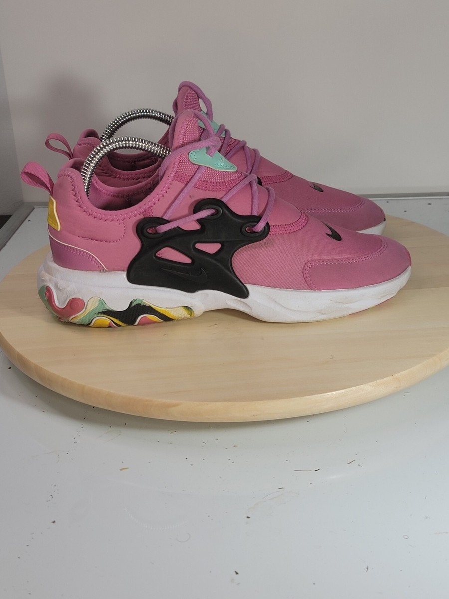 Nike React Presto Shoes, Cosmic Fuchsia/Black Size Women Girl