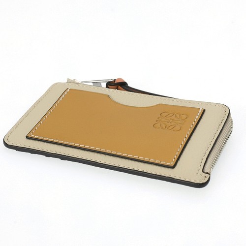 LOEWE Card Holder Women Mini Wallet C660Z40X07 2463 Light Oat / Honey - Picture 4 of 9