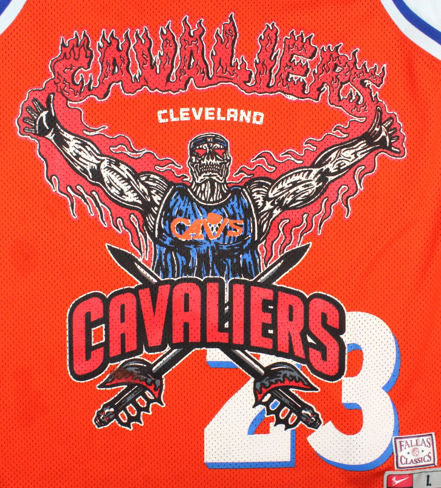 Warren Lotas Cleveland Cavaliers Made In USA Basketball Jersey Size