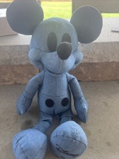 Disney x AE Mickey Mouse Plush Special Edition American Eagle Blue Denim 12"