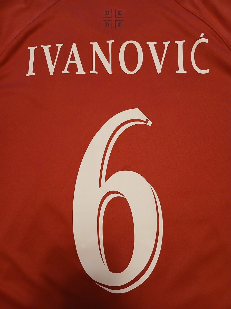 SERBIA SRBIJA IVANOVIC HOME JERSEY 2014 UMBRO CHELSEA EURO 2024