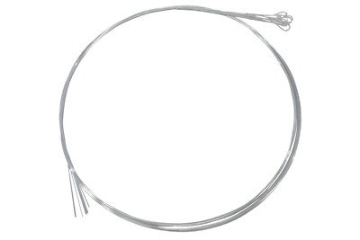 Folkcraft  Plain Steel Strings, Loop Ends, Pack Of Twelve, .009