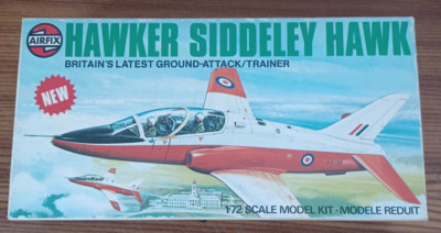 1:72 Airfix  Hawker Siddeley Hawk extrem selten