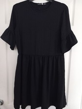box 835 ladies black ribbed new tags size 14 boohoo Tall Range