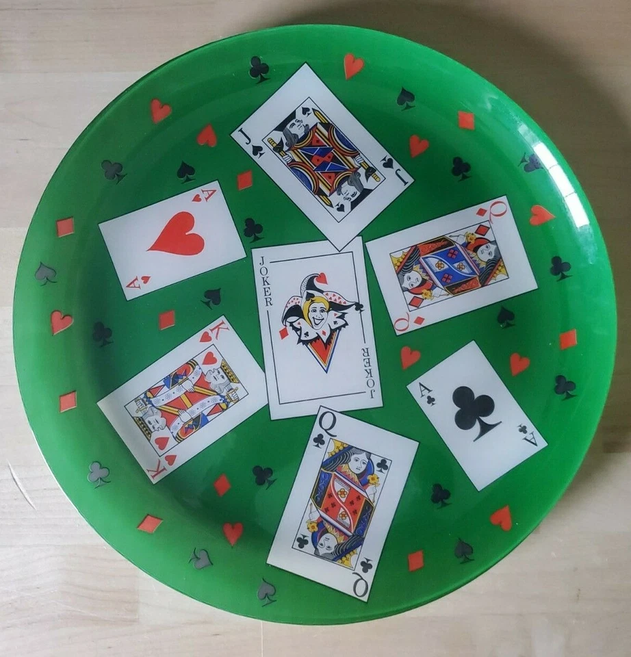 Luminarc Glass Poker Card Platter - 12" - Image 2 of 4