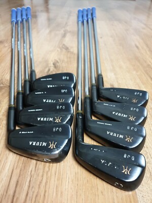 Miura Tournament Blade Limited Forged Black Iron Set 3-PW Rifle