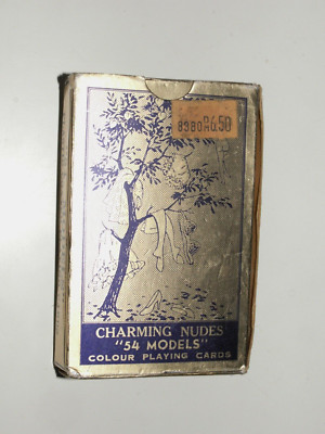 Vintage Charming Nudes Playing Cards No.345 Erotik-Kartenspiel 54-Blatt