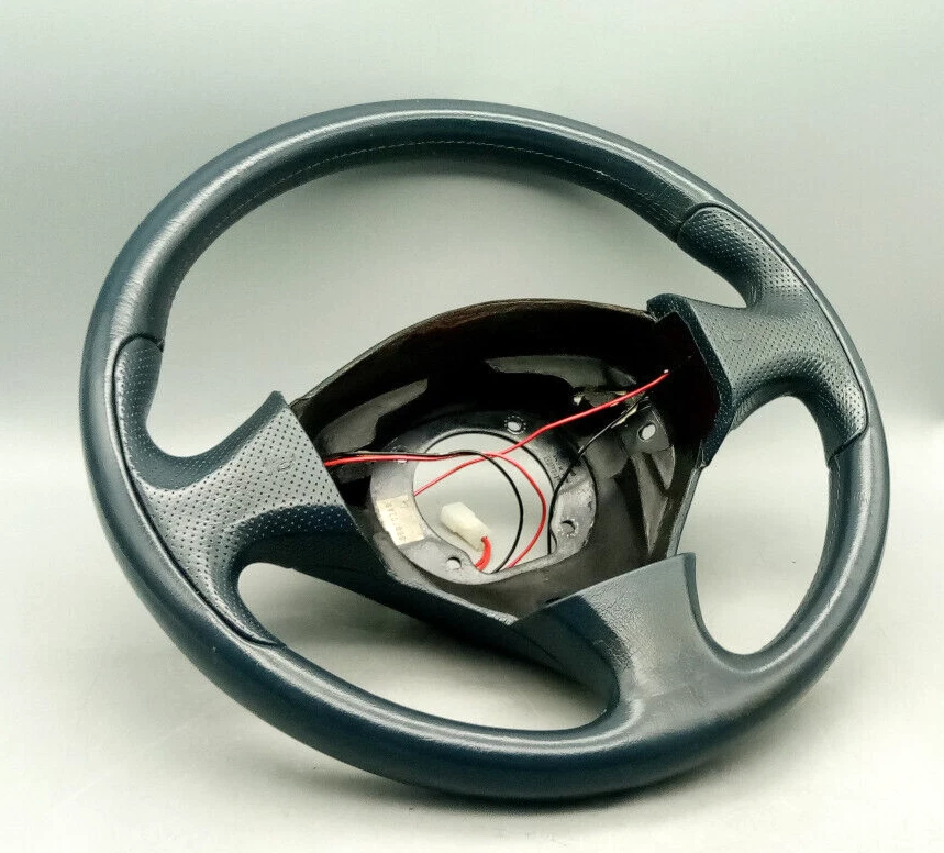 Volante Maserati Coupe 4200GT 2002-2006/Spyder cuero azul 3 radios OEM Foto 2 de 4