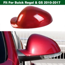 Red Left Rearview Mirror Cover Shell Housing Cap For Buick Regal & GS 2010-2017
