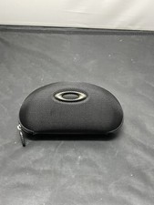 Oakley Hard Case Eyeglasses Sunglasses Clamshell Zip Up Black