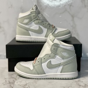 Brand New Air Jordan 1 Retro High OG Seafoam TODDLER CU0450-002 TD size 10C  | eBay